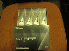 1 dozen BRAND NEW 2024 Wilson Staff Model X golf balls 4 piece White Urethane