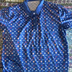 Men’s Rhoback Short Sleeve Golf Polo Shirt Size L Donald Trump 45 47 new