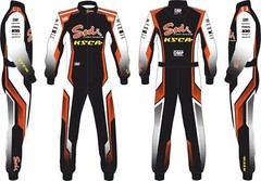 Go Kart Racing Suit CIK FIA Level2 Approved Suit Digital Sublimation Print