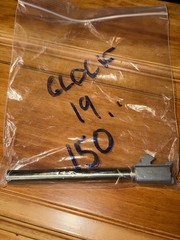 Glock 17 Long G17 G17L Stainless Steel 9mm Black Barrel 6-inch