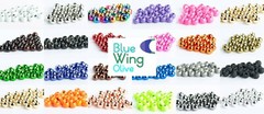 Blue Wing Olive Tungsten Fly Tying Beads – 100 Pack