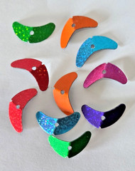 10 Slow Death Spinner Blades Size 1″ inch Assort Walleye & Kenokee Free ship !