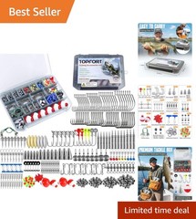 Corrosion-Resistant Fishing Kit with 187 Pieces: Your Complete Tackle Solution