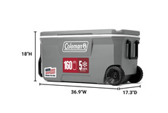 Classic Series 100 Quart Wheeled Cooler Rock 3000006492