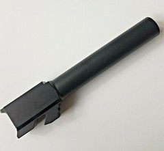 Glock 17 Barrel – G1-4 – Black Nitride – Flush & Crown Cut