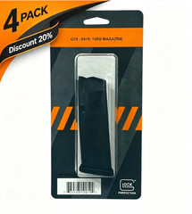 Glock 10-Round 9mm Magazine, Glock 19/26 Gen 3 & Gen 4, MF10019