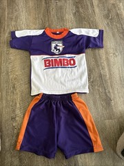 Saprissa Costa Rica Kids Soccer Futbol Set Size 2 Jersey/shorts
