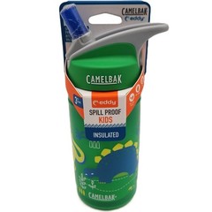 CamelBak Eddy Kids Green Dinos Spill Proof Water Bottle 12oz / .4L – BPA Free