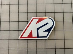 K2 sticker – Ski Snowboard Mountain sports gear