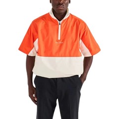 Malbon Windshirt – Men’s Medium – Flame/Cream