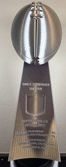 19” Superbowl Custom Trophy Like – ANY SB Fantasy Game, Team, Year Seahawks LX