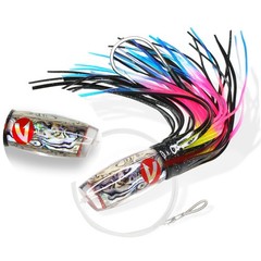 VIKETECH 13’’ 10oz Resin Saltwater Fishing Trolling Lure for Tuna Marlin Wahoo
