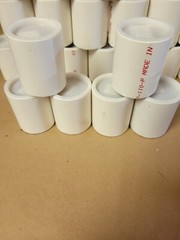 (6) 2″ Diameter and 3″ Deep Powder Coating Fluid Bed Cup