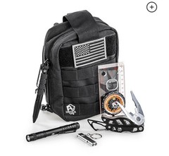 NEW USCCA Custom Survival Kit 10 Life Saving Items Tactical Bag Pouch Bugout