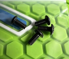SMART PARTS ION GRIP BLACKOUT SCREWS- SET OF (4) STOCK – BLACK