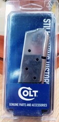 Colt 1911 45 ACP 8 rd Stainless Steel Magazine Gov’t and Commander SP574001 NEW