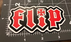 Flip Humor Decal For Skateboard /Laptop / Guitar Toolbox Decal Sticker Mat131