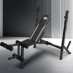6 in 1 900LBS Adjustable Weight Bench with Leg Extension and Leg Curl Foldable💪