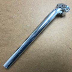 New Kalloy Bicycle Alloy Seat Post 25.4 – 31.6mm Length 400mm No Logo Silver