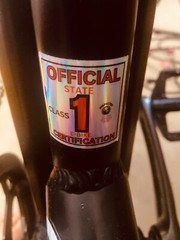 Class 1 E-Bike Class 1 E-Bike Sticker – Durable & Weatherproof Decal