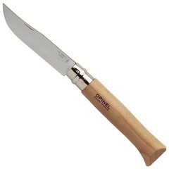 Opinel No. 12 Folding Knife 4.82″ Stainless Steel/Carbon Steel Beechwood Handle