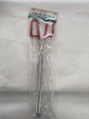Crab Tongs – Commercial Grade / USA Seller [Stainless steel/14.5″/comfort grip ]