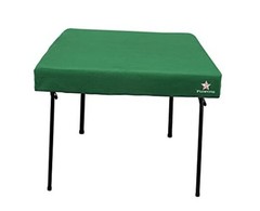 Game Table Cover – Mahjong, Poker, Bridge – Machine Washable Felt – 36″ Green