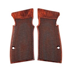 Hogue SIG Sauer P365 Checkered Reinforced Hardwood Grip – Rosewood 66561