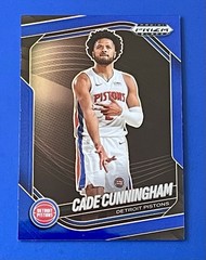 2024-25 Prizm Black Cade Cunningham Blue Prizm /199