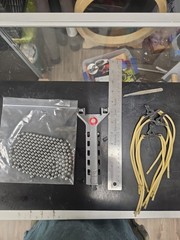 3D Printed Semi Automatic Slingshot Catapult – Steel Ammo, Extra Bands & Release