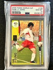 2006 Panini World Cup Germany #139 Park Ji-Sung PSA 10