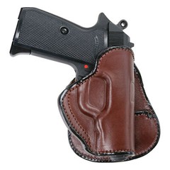 PADDLE HOLSTER FOR DIAMONDBACK DB380. OWB LEATHER PADDLE WITH ADJUSTABLE CANT.