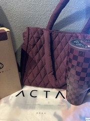 Hydrojug ACTA Ember Check 40oz Traveler And Tote Bag NIB SOLD OUT Fast Shipping