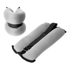 Ankle/Wrist Weights, 1 lbs Pair – Gray