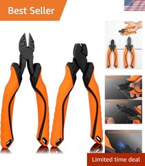 Durable Carbon Steel Fishing Crimping Tool and Wire Cutter Combo for Saltwater