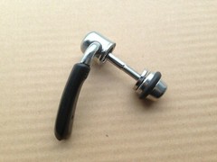 New Kalloy Steel Quick Release Skewer M6 Silver