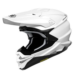 Shoei VFX-EVO Lightweight Motocross Offroad Trail Dirt Bike Helmet – Solid White