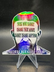 George Bernard Shaw Quote Stickers