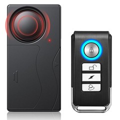 Loud 150dB Wireless Anti-Theft Vibration Motorcycle Bicycle Bike Alarm Security