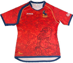 Joma Spain Rugby Jersey Shirt Espana Rugby 2025 Los Leones 2XL NWOT