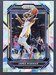 JAMES WISEMAN CRACKED ICE PRIZM #100 PANINI PRIZM 2022/23