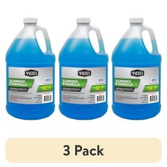 (3 pack) Super Tech Summer Windshield Washer Fluid +32F Protection, 1 Gallon