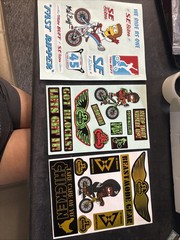 SE Racing Gear Sticker Sheet Sets