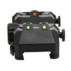 Dual-Mode Fiber Optic Sights: Fast Low-Light Aiming with Red/Green Dots