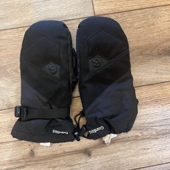 GORDINI AquaBloc Goose Down Gauntlet Winter Mittens Black Size M