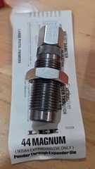 Lee Powder Through Expander Die for .44 Remington Magnum 90584 New