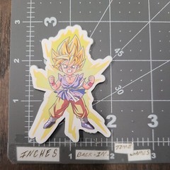 Dragon Ball Z Humor Sticker For Guitar Laptop Locker Skateboard Mat102