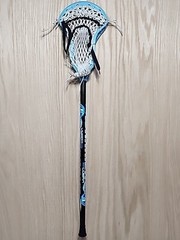 Rare Blue Black Warrior Mini Cobra Lacrosse Stick 33.5 Inches Aluminum