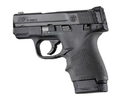 Hogue HANDALL S&W M&P Shield/Ruger LC9/EC9 Beavertail Grip Sleeve-Black-18400