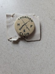 Vintage Croatian Hunting Association Society Croatia Members Pin